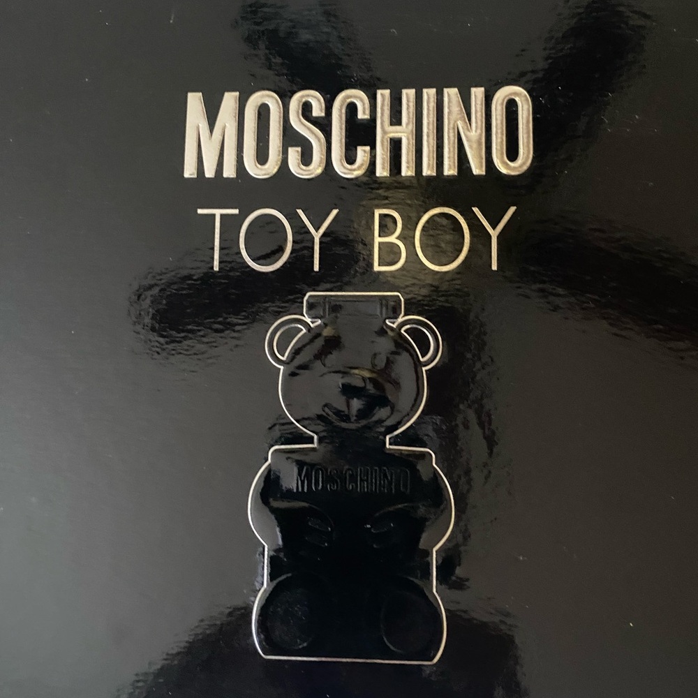 Moschino Toy Boy Black Stuffed Animal